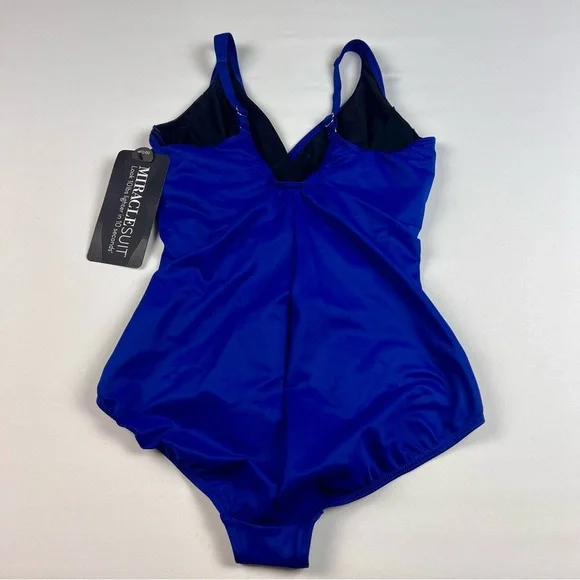 NWT Miraclesuit Oceanus One-Piece Azul - Picture 3 of 7